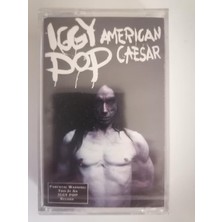 Plakperest Iggy  Pop- Amerıcan Caesar - 1993 Türkiye  Basım - Nadir  Kaset Albüm - Açılmamış Ambalajında