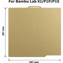 Birfigurum Bambu Lab X1/P1P/P1S Peı Manyetik Tabla 257X257XMM