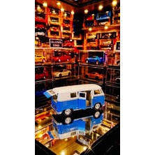 Oyuncak Sahili Volkswagen Çekbırak 1962 Model Lisanslı 12.5 cm Minibüs Çekbırak Vosvos Bus Klasik Koleksiyon Mıcrobüs