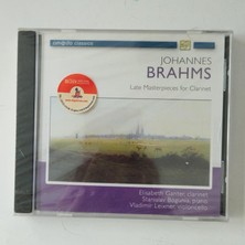 Plakperest Johannes Brahms / Late Masterpieces For Clarinet  -  Yurtdışı Basım - 2. El CD Albüm / Ambalajlı