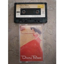 Plakperest Dıana Ross - Greatest Hıts Lıve  - 1990 Türkiye  Basım  Kaset Albüm