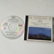 Plakperest Kamran Ince - Symphony No.3 ’siege Of Vienna’ • Symphony No.4 ’sardis - 2005 Kanada Basım- 2. El CD