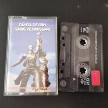 Plakperest Dünya Devrim Şarkı ve Marşları   –    1998 Türkiye Basım  Kaset