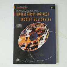 Plakperest Nikolai Rimsky - Korsakov / Modest Mussorgsky-23    – Türkiye Basım -  2. El  CD Albüm+Kitapcık