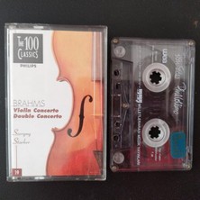 Plakperest Brahms, Szeryng, Starker – Concerto Pour Violon - Double Concerto  –  1993 Türkiye Basım