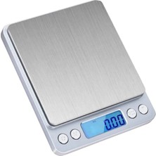 Tastech LCD Ekranlı Hassas Terazi Metal Altın Gümüş Mutfak Kuyumcu Tartısı 0,1-3000GR