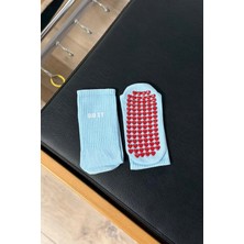 Lou Socks Unisex 5'li Kaymaz Silikon Tabanlı Soket Pilates Yoga Çorabı