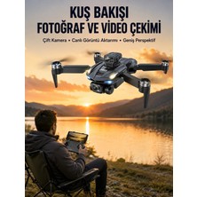 Hobilinka Ekranlı Kumandalı Katlanabilir Kamera Drone Hobi ve Günlük Kullanım