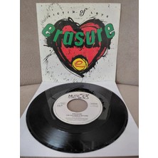 Plakperest Erasure  – Victim Of Love (Remix) -  1987  Belçika Basım 45 Lik Plak