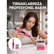 Hobilinka Elektrikli Profesyonel Manikür Pedikür Seti Değiştirilebilir Başlık Seçeneği Yeni Nesil