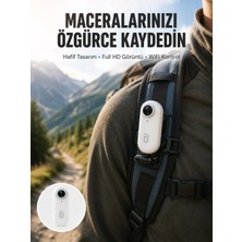 Hobilinka Geniş Açı Lensli Wifi Spor ve Vlog Kamerası Yeni Nesil