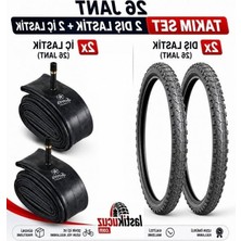Bisiklet Dış Lastik ve Iç Lastik Takımı, 26X1.95 Boyutunda