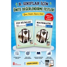 Ata Yayıncılık 8.sınıf Matematik ve Fen Bilimleri Ünite Değerlendirme Testleri