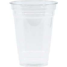 Yılhan Ambalaj 14 Oz Şeffaf Pet Bardak 400 cc (400 Ml) 95 mm – Soğuk Kahve, Bubble Tea, Smoothie, Milkshake, Meyve Suyu ve Meşrubat Için Dayanıklı Plastik Bardak