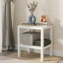 Snippy Console - 2 Katlı Plastik Banyo Mutfak Düzenleyici Mutfak Rafı Banyo Ünitesi 38 x 29 x 46