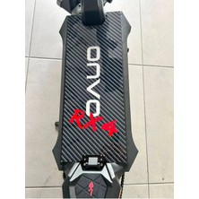 Bisiklet Dünyam 2026 Model Onvo Rx4 Scooter Tabanlık | Yapışkanlı Deck 2.8mm Esnek
