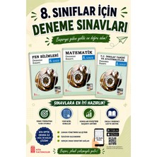 Ata Yayıncılık 8.sınıf Matematik- Fen Bilimleri-Tc Inkılap Tarihi ve Atatürkçülük Deneme Sınavları