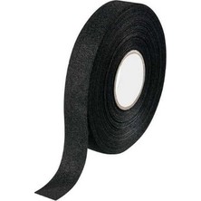 Tekstil Dokulu Siyah Bant, 18MM x 10M, Güçlü Yapışkanlı Kablo Sarma