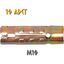 Made S Tipi Çekmeli Çelik Dübel M10 - 10 Adet