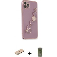 Marsilyan™- iPhone 11 Pro Max Kılıf Nova Işık Prime - Siyah Joko Magic 5d Hayalet Cam + Renkli Kamera Lens Koruma Cam - Yl
