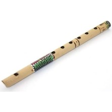 Bambu Flüt, 30 cm Uzunluğunda, Doğal Ses Üretimi