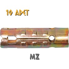 Made S Tipi Çekmeli Çelik Dübel M8 - 10 Adet