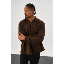 Redline Ease Oversize Sweatshirt Kahve