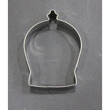 Depposite Kral Tacı Tekli Metal Kurabiye Kalıbı 6x8.2 cm
