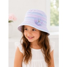 Stsahra  Kız Çocuk Pembe Bucket Şapka
