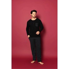 Redline Erkek Uzun Kol Pijama Takımı Yeni Sezon 6715
