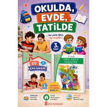 Ata Yayıncılık 3. Sınıf Okulda Evde Tatilde Ev Çalışmam + Oku Anla Pekiştir