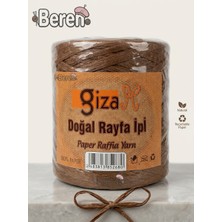 Giza Doğal Rafya / Kağıt Ip / Kağıt Rafya / Çanta ve Şapka Ipi / 200GR / G43