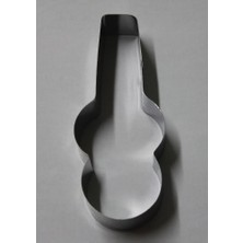Depposite Gitar Metal Kurabiye Kalıbı 4.7X11.5 cm