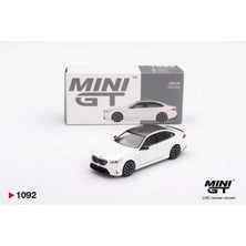 Mını Gt Mini Gt 1/64 Bmw M5 G90 Alpine White MGT01092 Diecast Model Araba