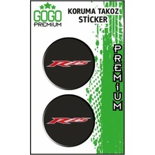 Yamaha R25 Uyumlu 1 Koruma Takozu Ikili Damla Sticker