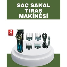 Elivora Güçlü Motorlu Paslanmaz Çelik Bıçaklı Saç Kesim Makinesi