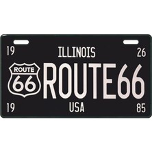 Belirtilmemiş Route 66 E-Bike Plakalık