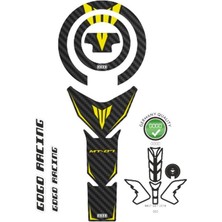 Yamaha MT07 2018 - 2020 Uyumlu Tank Pad 001