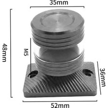Belirtilmemiş Universal Hidrolik Yağı Kapağı Gümüş