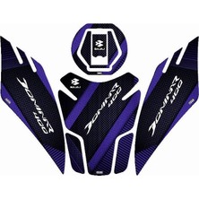 Bajaj Dominar 400 2017 - 2024 Uyumlu Tank Pad Set 002