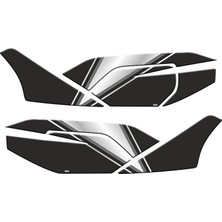 Honda Pcx 2021 - 2023 Uyumlu Yan Ayak Pad 004