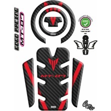 Yamaha MT07 2021 - 2024 Uyumlu Tank Pad 002