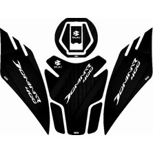 Bajaj Dominar 400 2017 - 2024 Uyumlu Tank Pad Set 003