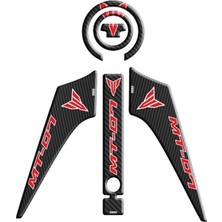 Yamaha MT07 2014 - 2017 Uyumlu Tank Pad Set 002