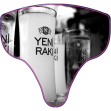 Yeni Rakı Mondial Mh Drift 2011 - 2020 Uyumlu Siperlik Sticker