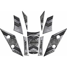 Yamaha Xmax 2018 - 2022 Uyumlu Tank Pad Set 005