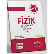 Profizik Yayınları Profizik 2026 Ayt Fizik Orta - Zor B Son Hamle 20 Deneme