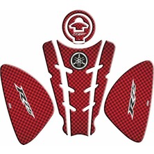 Yamaha R25 2014 - 2018 Uyumlu Tank Pad Set 004