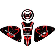 Honda CB125R 2018 - 2019 Uyumlu Tank Pad Set