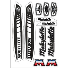 Belirtilmemiş Mobylette 001 Sticker